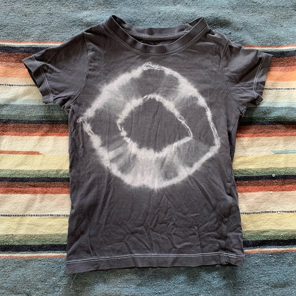 Hand Dyed Kids Cotton Tie Dye Cotton Tee 3-4T